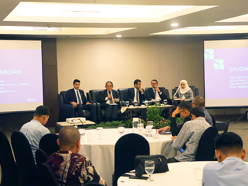 Saudia Airlines Sukses Gelar Roadshow Agent Gathering di Sumatera